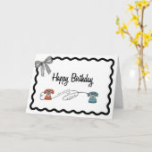 No Matter the Distance Birthday  Kaart (Gele Bloem)