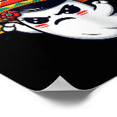 No Me Ghosta Funny Mexicaanse Halloween Ghost Vrou Poster (Hoek)