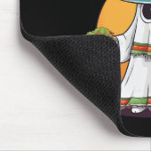 No Me Ghosta Grappige Mexicaanse Halloween Ghost Muismat (Hoek)