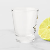 No Me Goose Ta (No Me Gusta) Mexicaanse gans Shot Glas (Links)