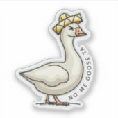 No Me Goose Ta (No Me Gusta) Mexicaanse gans Sticker (Voorkant)