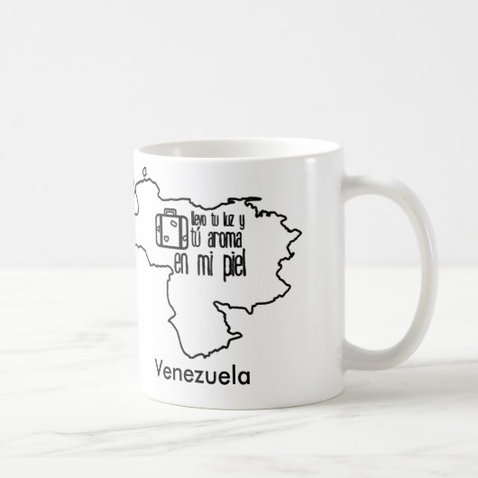 No me olvides Venezuela Koffiemok (Rechts)