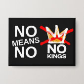 NO means NO Button (Voorkant)