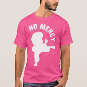 No Mercy Skeleton Karate Kind Karate Kleding T-shirt