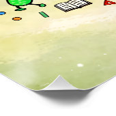 No More Calculations Funny Math Design Perfect Poster (Hoek)