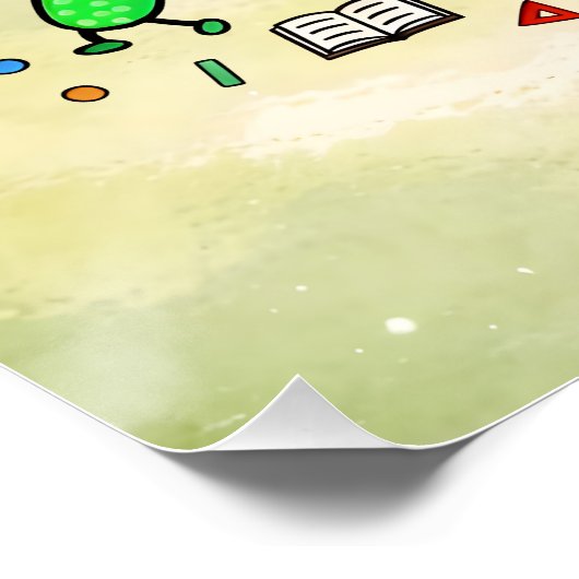 No More Calculations Funny Math Design Perfect Poster (Hoek)