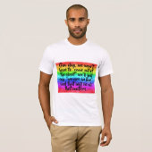 No More Coming Out of The Closet Pride T-shirt (Voorkant volledig)