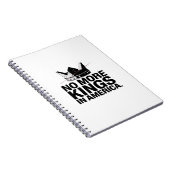 No More Kings In America Notitieboek (Rechterzijde)