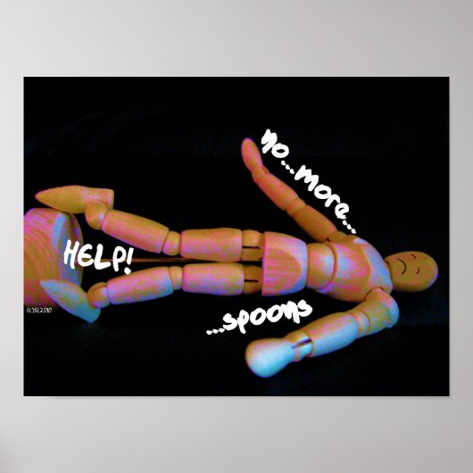 No more spoons poster (Voorkant)