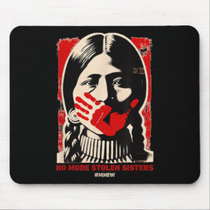 No-More Stolen Sister Red Hand MMIW Awareness Amer Muismat