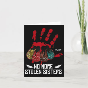 No More Stolen Sisters - Justice Inheemse inboorli Kaart
