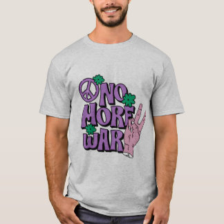 "No More War" Grafisch T-shirt