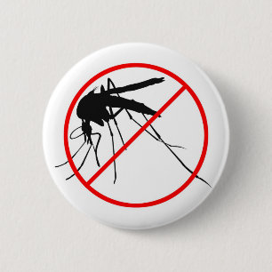 No Mosquito Ronde Button 5,7 Cm