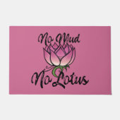 No Mud No lotus Blossom Deurmat (Voorkant)