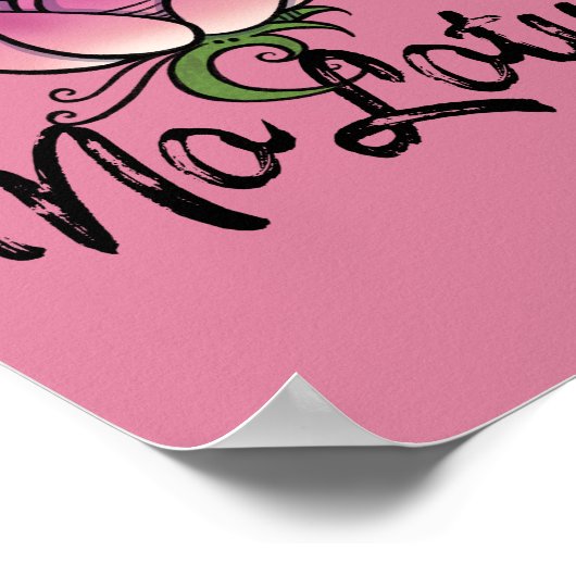 No Mud No lotus Blossom Poster (Hoek)