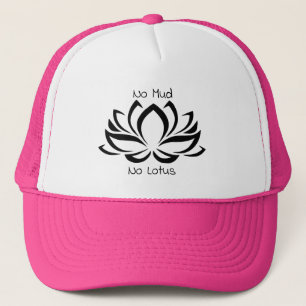 No Mud No Lotus trucker hoed Pet