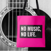 No Music No Life Tas - Draag het ritme
