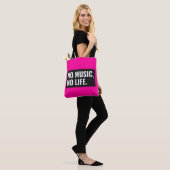 No Music No Life Tas - Draag het ritme (Op model)