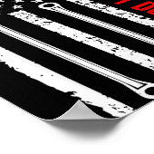 No My Car Isn't Done Yet Funny Mechanic  Poster (Hoek)