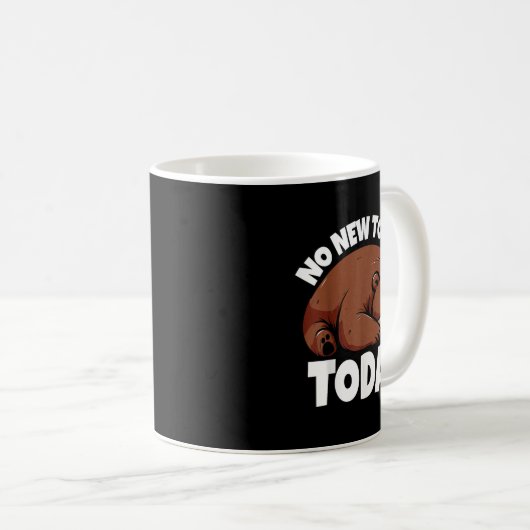 No New Tools Today Funny  Koffiemok (Voorkant rechts)