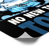 No New Tools Today Funny  Poster (Hoek)