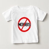 NO NOOBS - geek/hacker/pc/code aap (Voorkant)