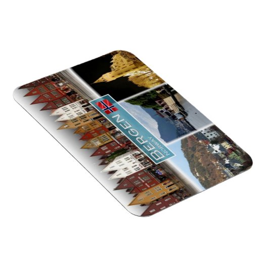 NO Noorwegen - Bergen - Magneet (Rechterzijde)