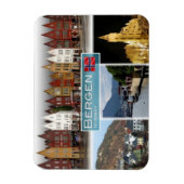 NO Noorwegen - Bergen - Magneet (Verticaal)