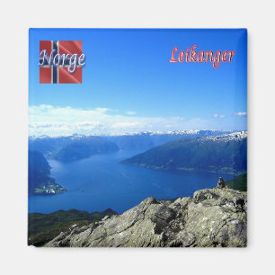 NO - Noorwegen - Leikanger Magneet