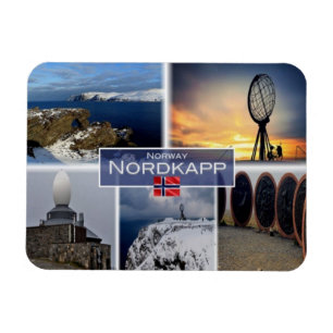NO Noorwegen - Noordkaap - Nordkapp - Magneet