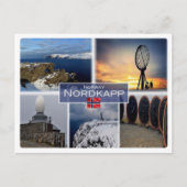NO Noorwegen - Nordkapp - North Cape - Briefkaart (Voorkant)
