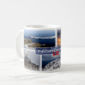NO Noorwegen - Nordkapp - North Cape - Koffiemok (Voorkant links)