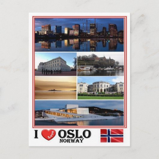 NO - Noorwegen - Oslo - Briefkaart (Voorkant)