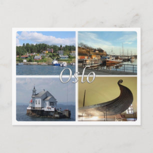NO Noorwegen - Oslo - Briefkaart