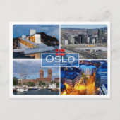 NO Noorwegen - Oslo - Briefkaart (Voorkant)