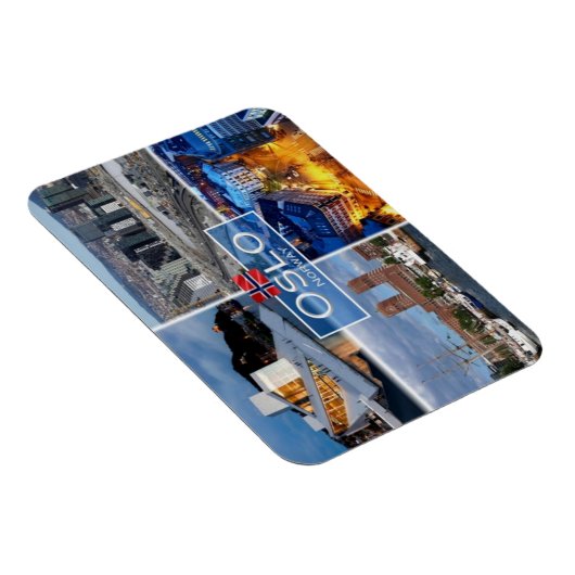 NO Noorwegen - Oslo - Magneet (Rechterzijde)