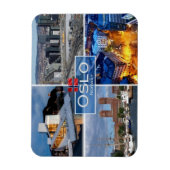 NO Noorwegen - Oslo - Magneet (Verticaal)