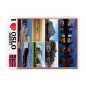 NO Noorwegen - Oslo - Magneet (Horizontaal)