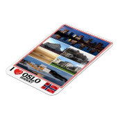 NO Noorwegen - Oslo - Magneet (Linkerzijde)