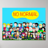 No Normal Character Poster (Voorkant)