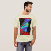 NO NUCLEAR MAP T-SHIRT (Voorkant volledig)