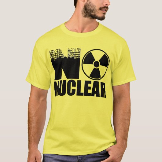 NO NUCLEAR MONO T-SHIRT (Voorkant)