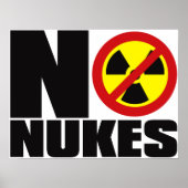 NO_NUKES POSTER (Voorkant)