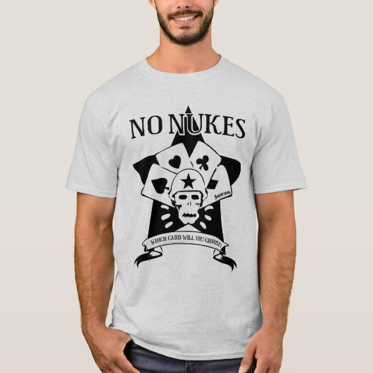 No Nukes Skull T-shirts (Voorkant)