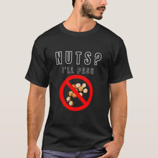 No Nuts Toegestaan Mannen T-shirt