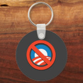 NO "O" / No Obama Sleutelhanger (Voorkant)