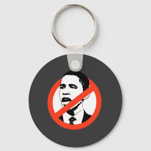 No Obama / Anti-Obama T-shirts Sleutelhanger