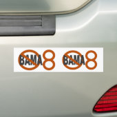 NO Obama in '08 Bumpersticker (Op auto)
