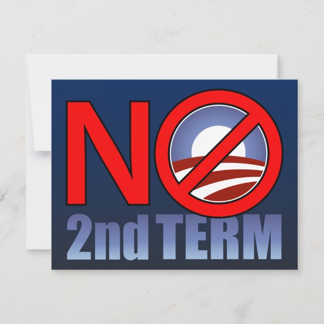 NO Obama Tweede Term (Voorkant)