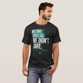 No One Likes Us And We Don't Care Philadelphia Spo T-shirt (Voorkant volledig)